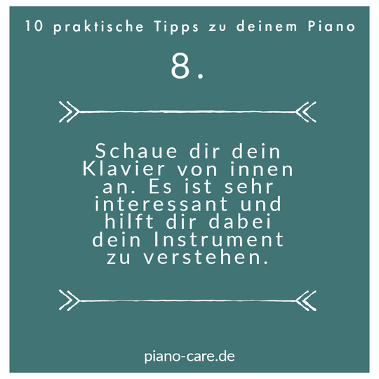 Der praktische Piano Tipp Nr. 8