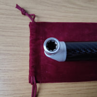 Carbon Stimmhammer mit Holzgriff