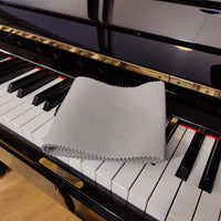 Tastaturläufer Filz grau - Der Staubschutz für Epiano,Klavier und Flügel