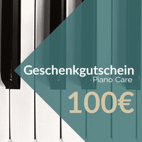 Piano Care Geschenkgutschein