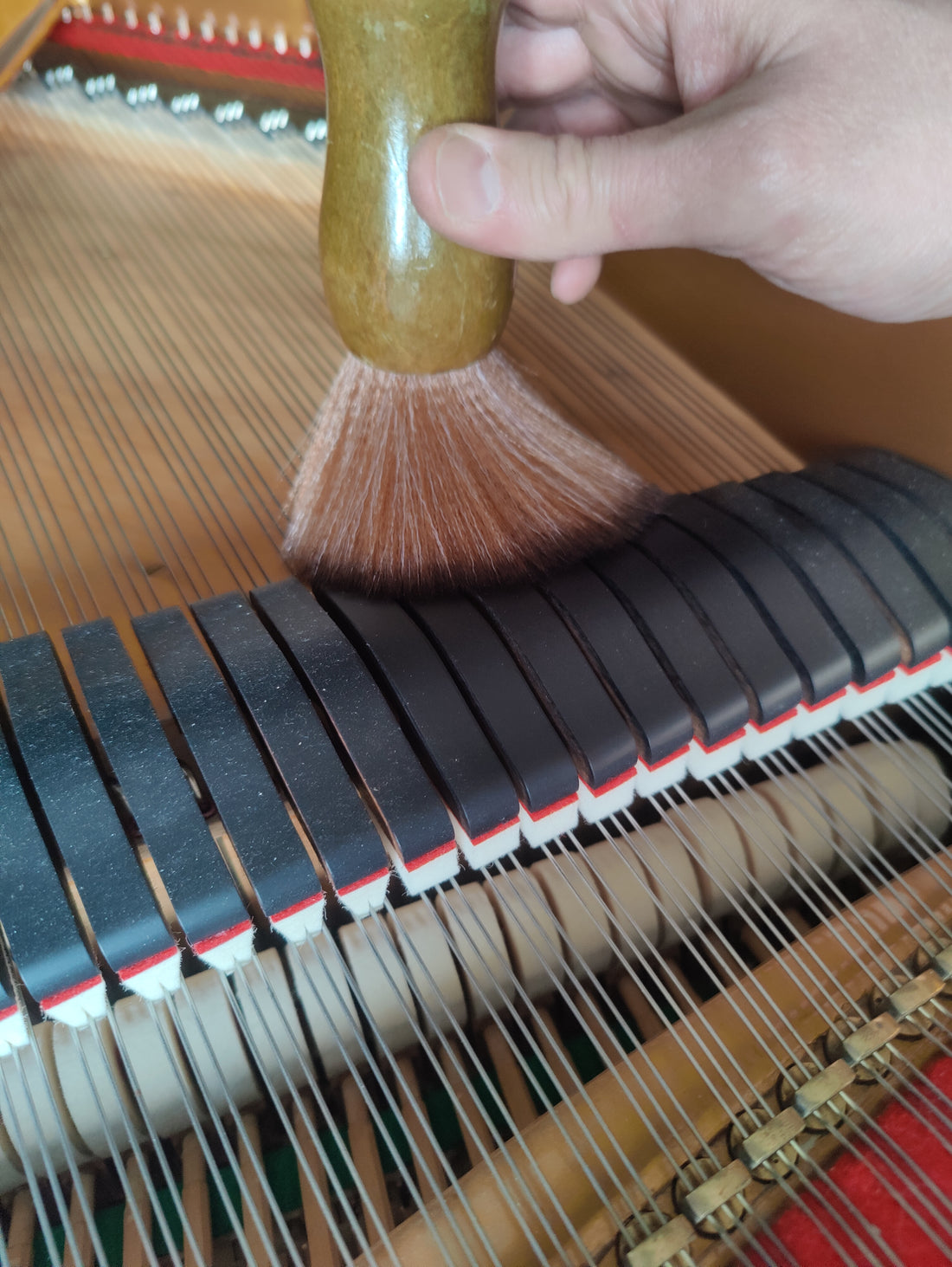 Piano Care Staub Pinsel