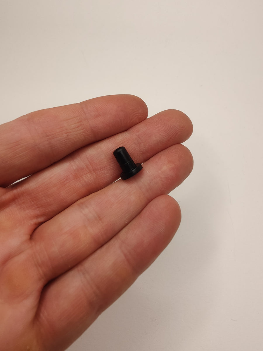Gummi Stutzen lang für Pedalstange im Klavier 6 mm