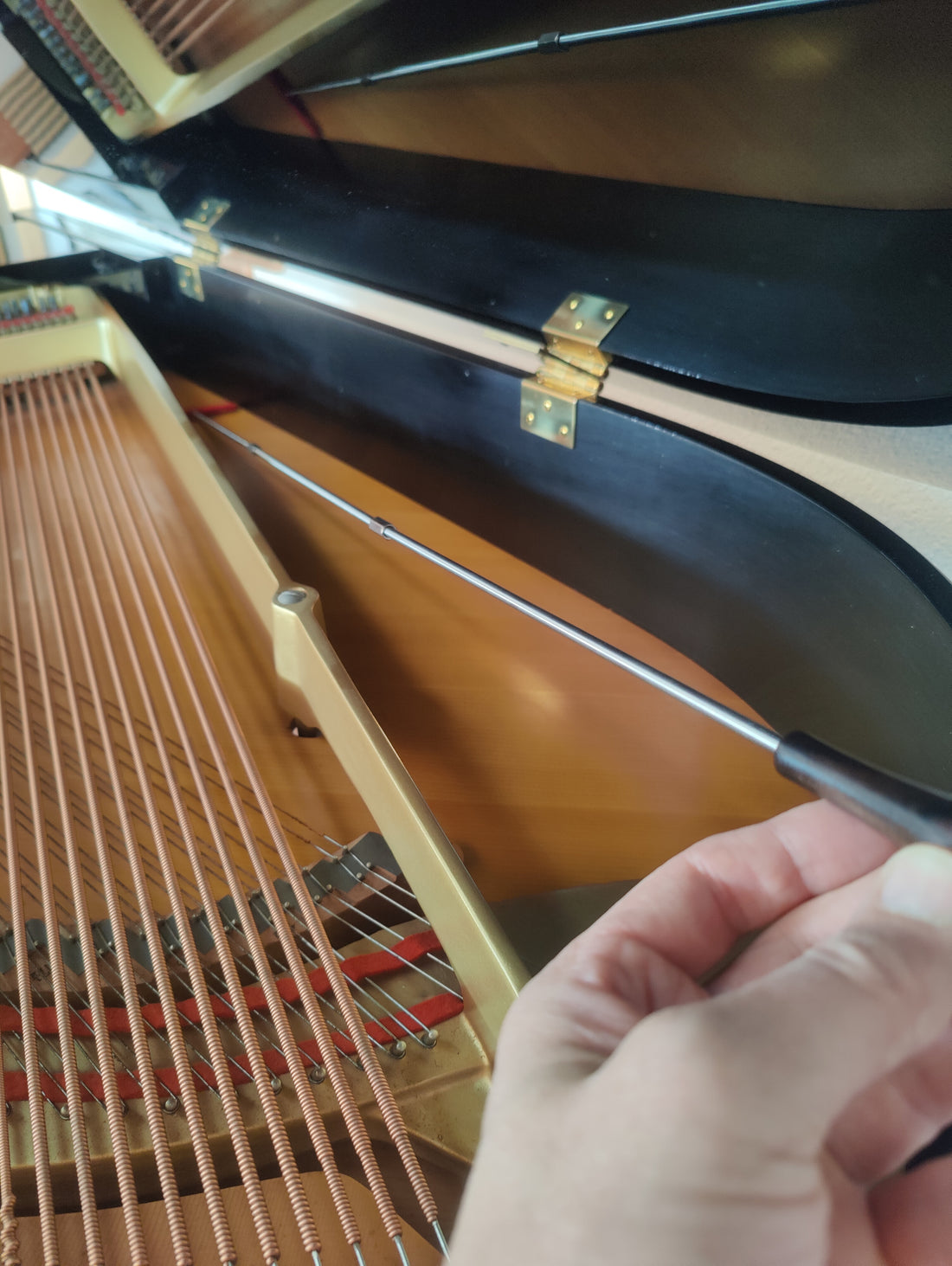 Reinigungs-Set für den Resonanzboden von Flügeln und Klavieren
