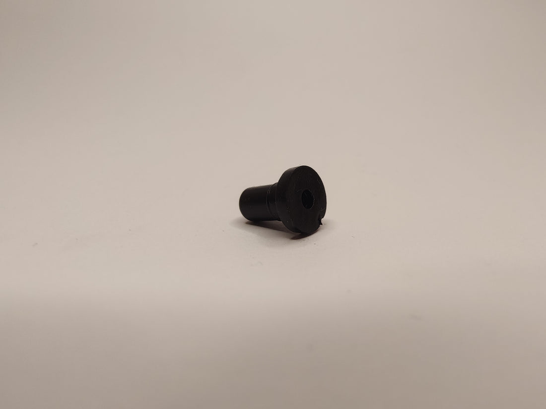 Gummi Stutzen lang für Pedalstange im Klavier 6 mm
