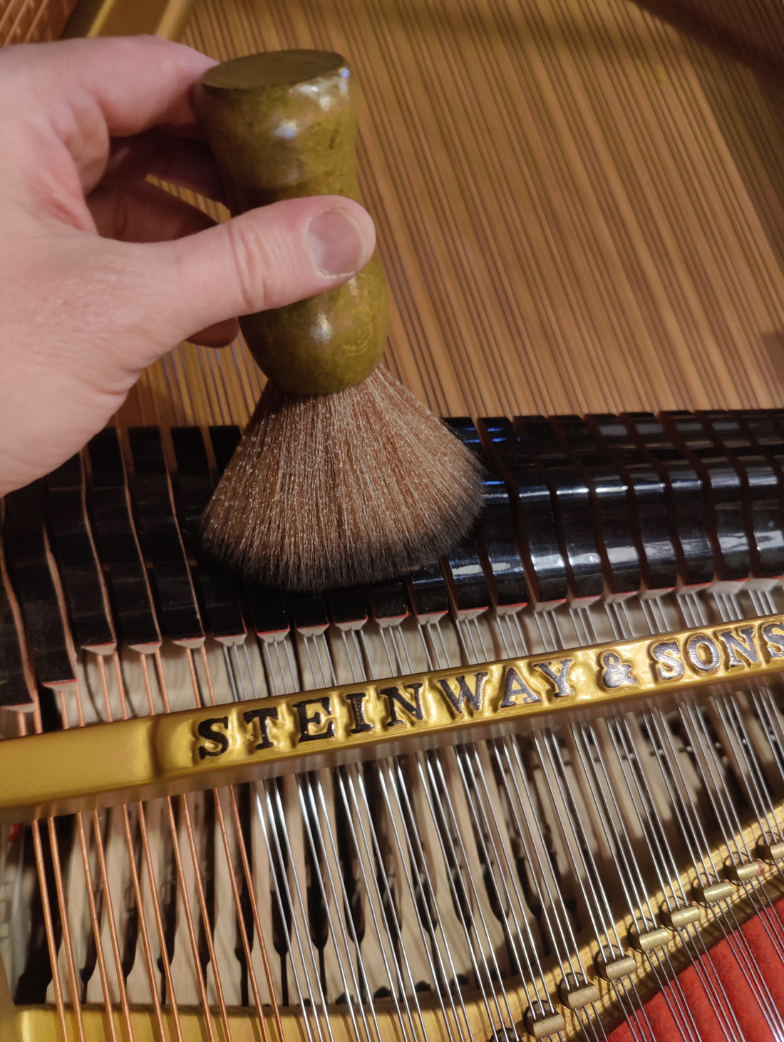 Piano Care Staub Pinsel