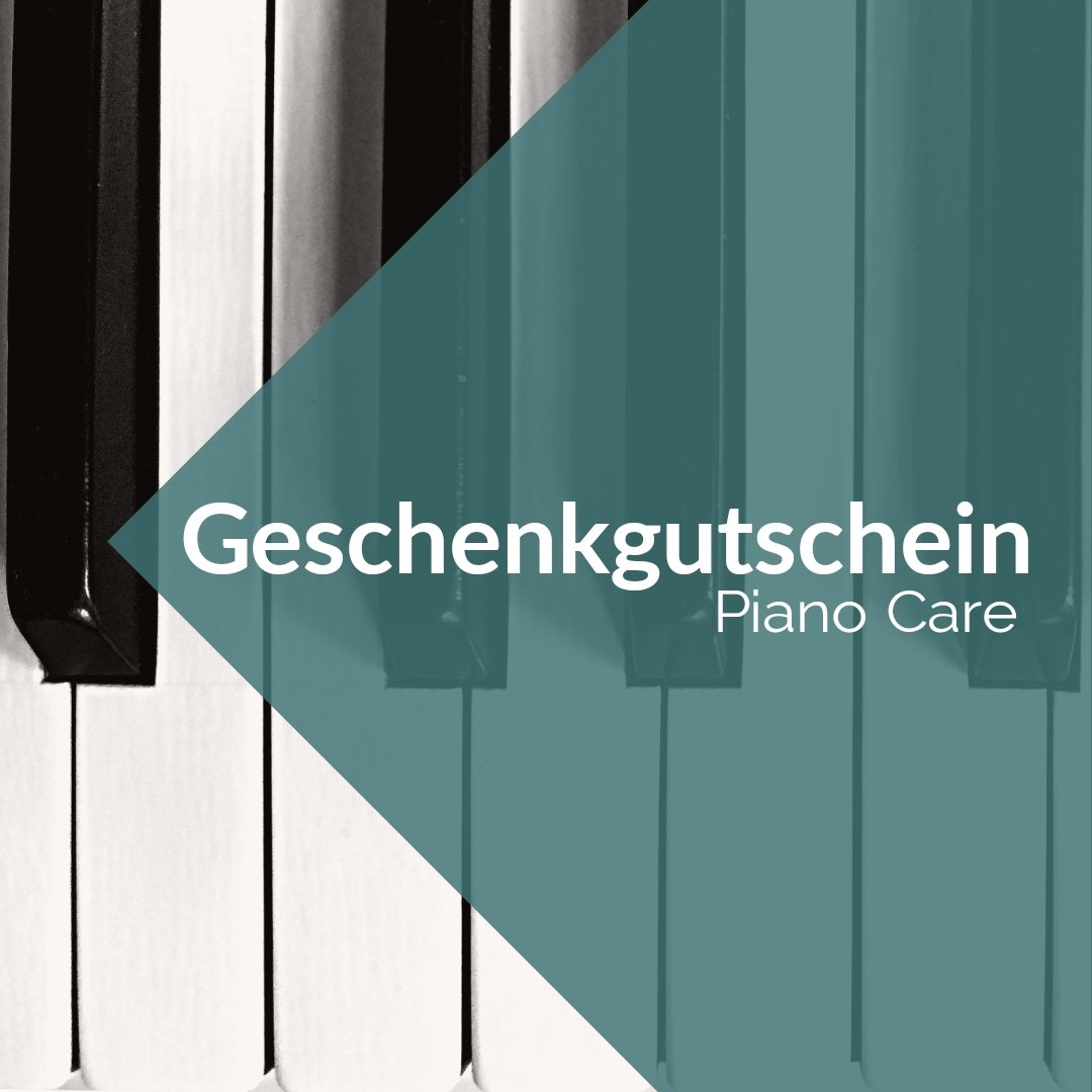 Piano Care Geschenkgutschein