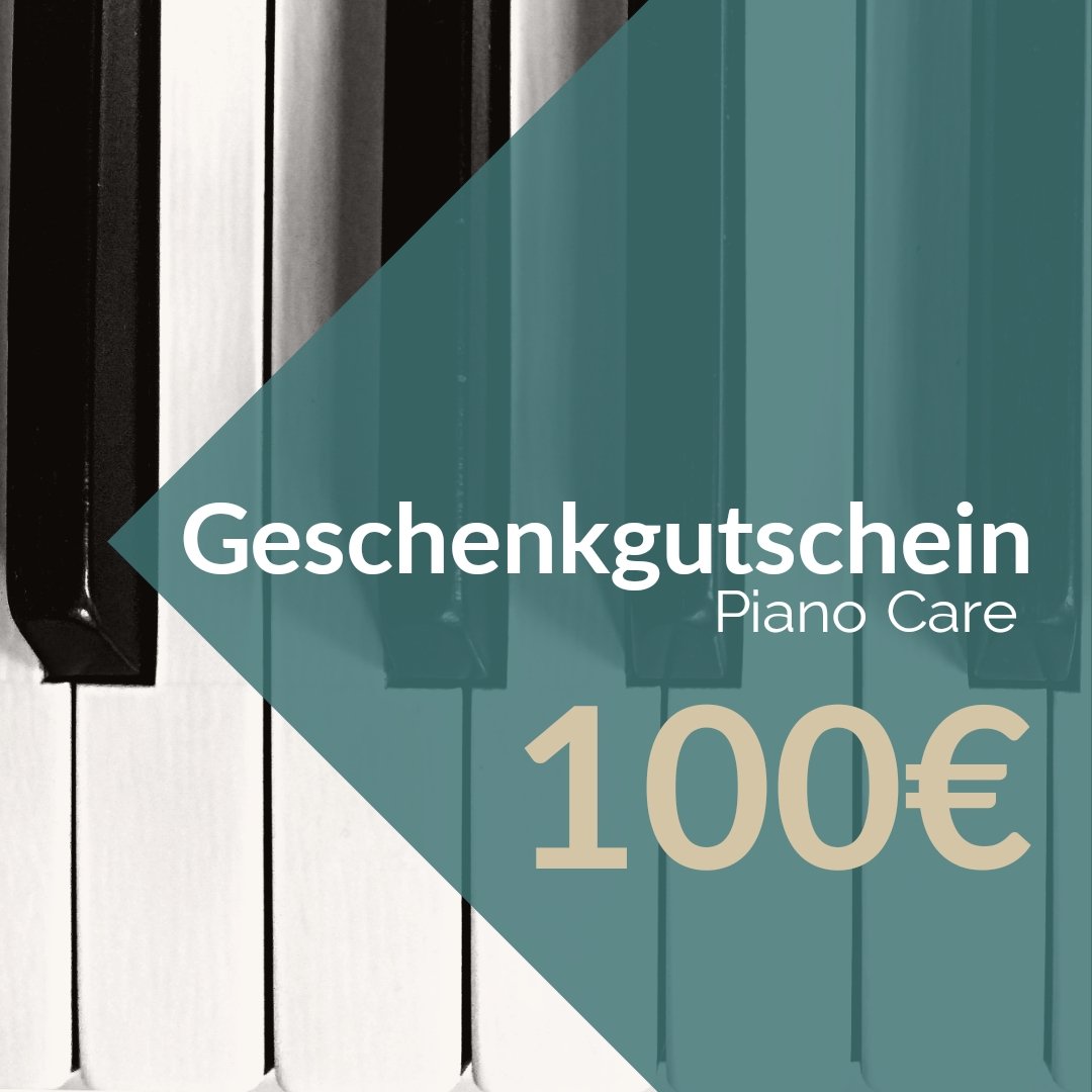 Piano Care Geschenkgutschein